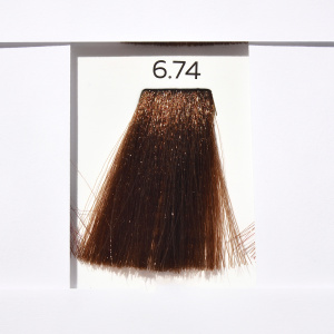 LUXOR PROFESSIONAL 6.74 Стойкая крем-краска для волос COLOR